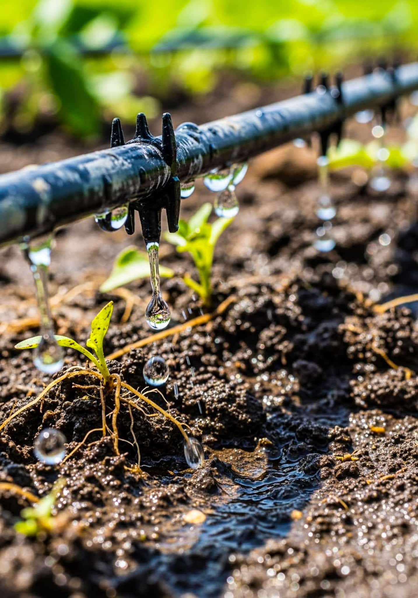 Système de goutte-à-goutte, mode d'arrosage économe autorisé en période de restriction